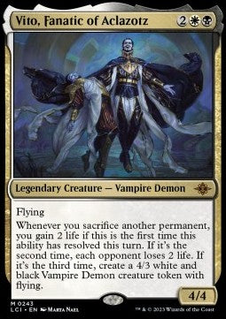 Vito, Fanatic of Aclazotz - The Lost Caverns of Ixalan (Mythic) [LCI-243]