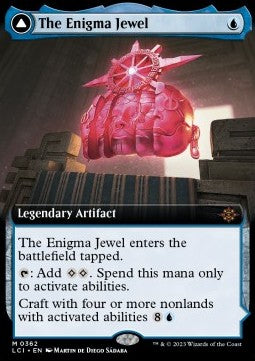 The Enigma Jewel // Locus of Enlightenment - The Lost Caverns of Ixalan: Extras (Mythic) [XLCI-362]