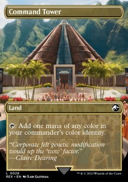 Command Tower - Universes Beyond: Jurassic World Collection (Land) [REX-26]