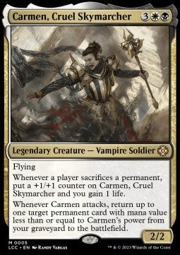 Carmen, Cruel Skymarcher - Commander: The Lost Caverns of Ixalan (Mythic) [LCC-5]