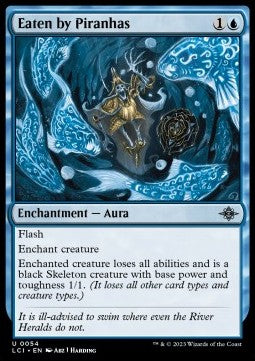 Eaten by Piranhas - The Lost Caverns of Ixalan (Uncommon) [LCI-54]