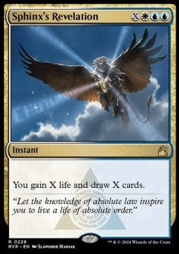 Sphinx's Revelation - Ravnica Remastered (Rare) [RVR-228]