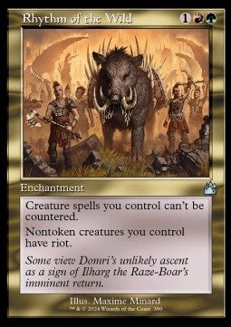 Rhythm of the Wild - Ravnica Remastered: Extras (Uncommon) [XRVR-380]