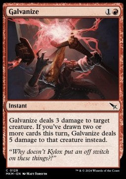 Galvanize - Murders at Karlov Manor (Common) [MKM-128]