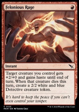 Felonious Rage - Murders at Karlov Manor (Common) [MKM-125]