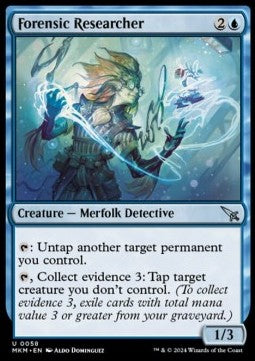 Forensic Researcher - Murders at Karlov Manor (Uncommon) [MKM-58]