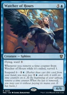 Watcher of Hours - Commander: Murders at Karlov Manor (Rare) [MKC-25]