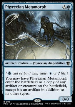 Phyrexian Metamorph - Commander: Murders at Karlov Manor (Rare) [MKC-116]