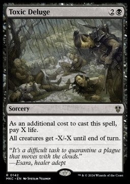 Toxic Deluge - Commander: Murders at Karlov Manor (Rare) [MKC-142]