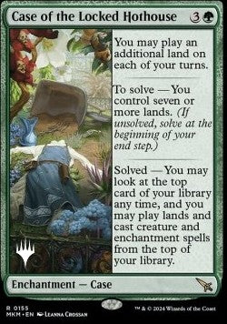 Case of the Locked Hothouse (V.2) - Murders at Karlov Manor: Promos (Rare) [PMKM-155]