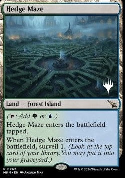 Hedge Maze (V.2) - Murders at Karlov Manor: Promos (Rare) [PMKM-262]