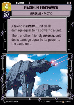 Maximum Firepower - Spark of Rebellion (Common) [SOR-234]