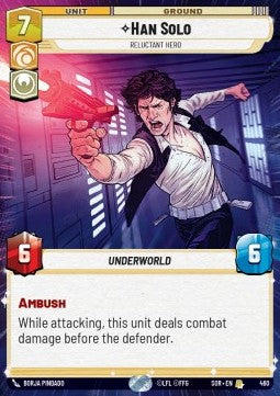 Han Solo, Reluctant Hero - Spark of Rebellion: Extras (Rare) [XSOR-460]