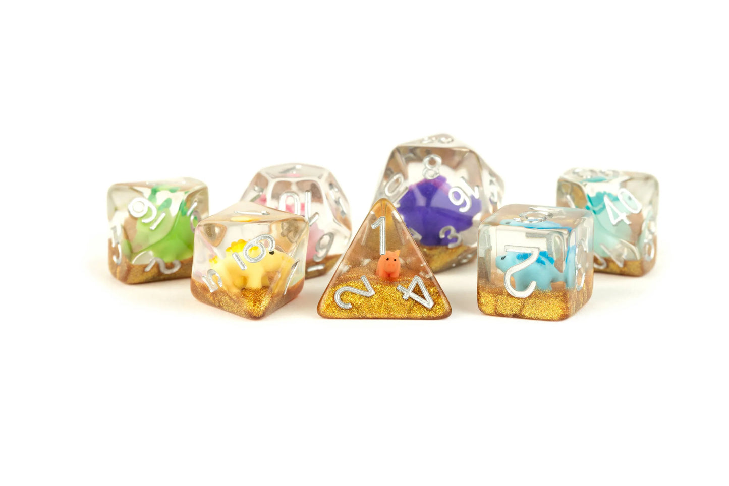 Fanroll 16mm Resin Poly Dice Set