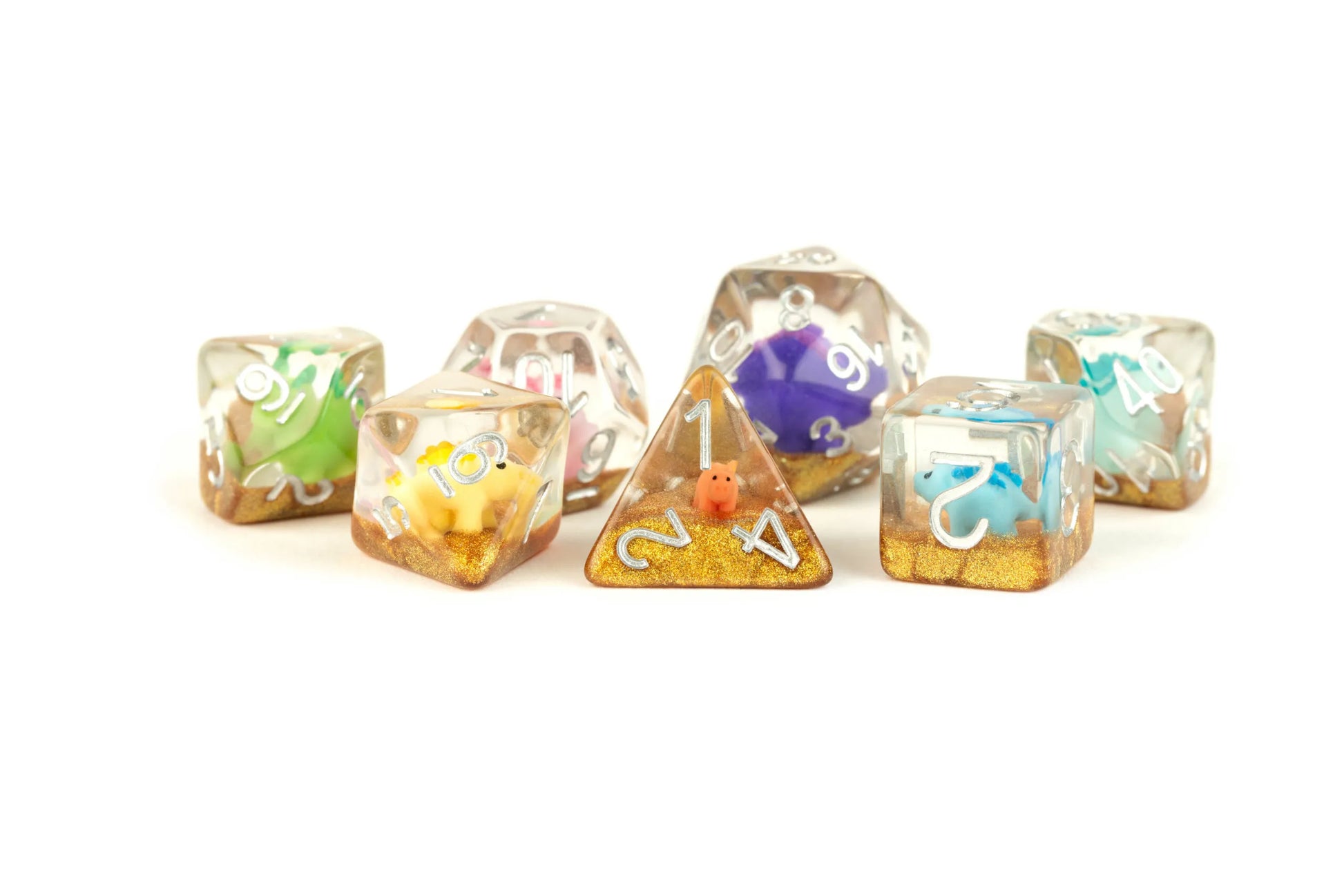 Fanroll 16mm Resin Poly Dice Set