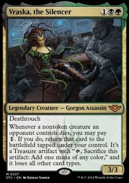 Vraska, the Silencer - Outlaws of Thunder Junction (Mythic) [OTJ-237]