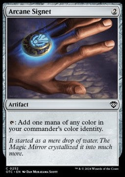 Arcane Signet - Commander: Outlaws of Thunder Junction (Common) [OTC-252]