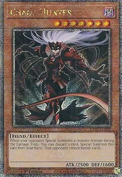 Chaos Hunter (V.5 - Quarter Century Secret Rare) - 25th Anniversary Rarity Collection II (Quarter Century Secret Rare) [RA02-007]