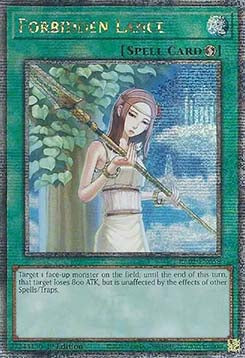 Forbidden Lance (V.5 - Quarter Century Secret Rare) - 25th Anniversary Rarity Collection II (Quarter Century Secret Rare) [RA02-058]