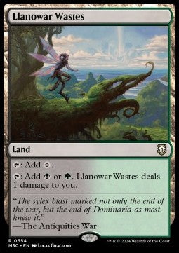 Llanowar Wastes - Commander: Modern Horizons 3 (Rare) [M3C-354]