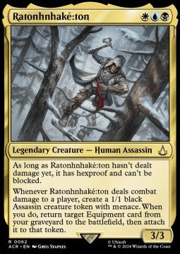 Ratonhnhaké꞉ton - Universes Beyond: Assassin's Creed (Rare) [ACR-62]