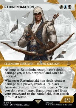 Ratonhnhaké꞉ton (V.1) - Universes Beyond: Assassin's Creed: Extras (Rare) [XACR-150]