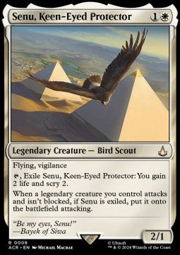 Senu, Keen-Eyed Protector - Universes Beyond: Assassin's Creed (Rare) [ACR-8]