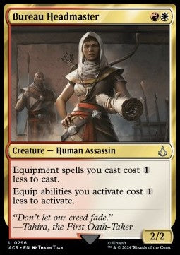 Bureau Headmaster - Universes Beyond: Assassin's Creed: Extras (Uncommon) [XACR-296]