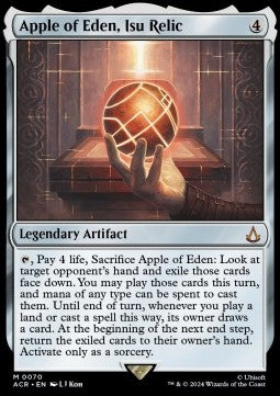Apple of Eden, Isu Relic - Universes Beyond: Assassin's Creed (Mythic) [ACR-70]