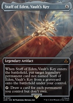 Staff of Eden, Vault's Key (V.1) - Universes Beyond: Assassin's Creed: Extras (Mythic) [XACR-123]