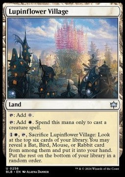 Lupinflower Village - Bloomburrow (Uncommon) [BLB-256]