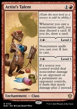 Artist's Talent - Bloomburrow (Rare) [BLB-124]