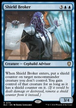 Shield Broker - Commander: Bloomburrow (Rare) [BLC-174]