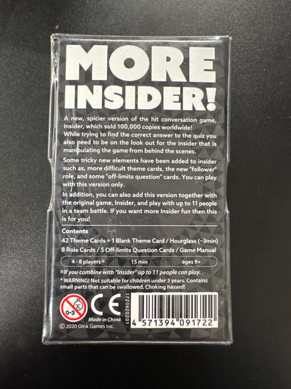 Insider Black - More Insider!
