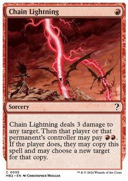 Chain Lightning - Mystery Booster 2 (Common) [MB2-55]
