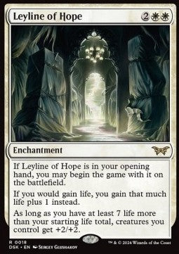 Leyline of Hope - Duskmourn: House of Horror (Rare) [DSK-18]