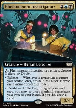 Phenomenon Investigators - Commander: Duskmourn: House of Horror: Extras (Rare) [XDSC-65]