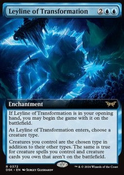 Leyline of Transformation - Duskmourn: House of Horror: Extras (Rare) [XDSK-372]