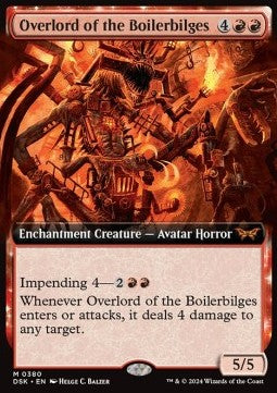 Overlord of the Boilerbilges (V.1) - Duskmourn: House of Horror: Extras (Mythic) [XDSK-380]