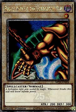 Right Arm of the Forbidden One - 25th Anniversary Tin: Dueling Mirrors (Quarter Century Secret Rare) [MP24-004]