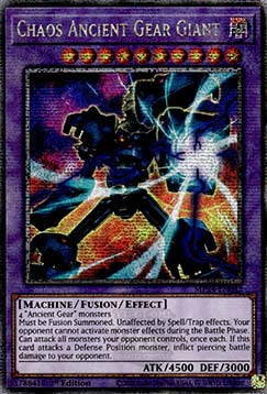 Chaos Ancient Gear Giant - 25th Anniversary Tin: Dueling Mirrors (Quarter Century Secret Rare) [MP24-042]