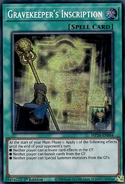 Gravekeeper's Inscription - 25th Anniversary Tin: Dueling Mirrors (Secret Rare) [MP24-064]