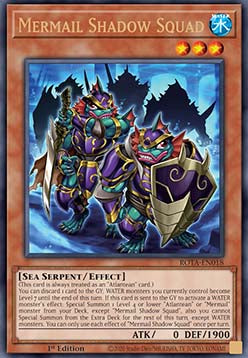 Mermail Shadow Squad (V.1 - Ultra Rare) - Rage of the Abyss (Ultra Rare) [ROTA-018]