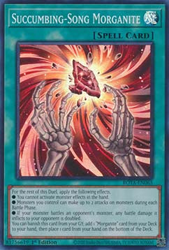 Succumbing-Song Morganite - Rage of the Abyss (Super Rare) [ROTA-065]