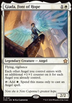 Giada, Font of Hope - Magic: The Gathering Foundations (Rare) [FDN-141]