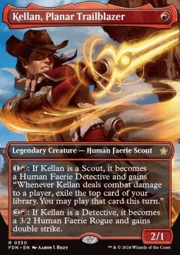 Kellan, Planar Trailblazer (V.1) - Magic: The Gathering Foundations: Extras (Rare) [XFDN-330]