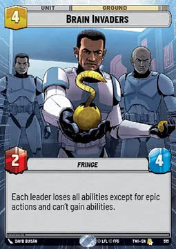 Brain Invaders - Twilight of the Republic: Extras (Rare) [XTWI-515]