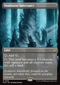 Soulstone Sanctuary (V.1) - Magic: The Gathering Foundations: Extras (Rare) [XFDN-356]