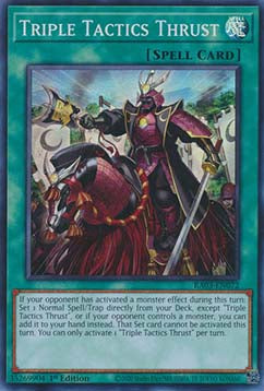 Triple Tactics Thrust (V.1 - Super Rare) - Quarter Century Bonanza (Super Rare) [RA03-072]
