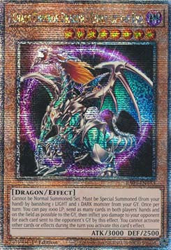 Chaos Emperor Dragon - Envoy of the End (V.2 - Quarter Century Secret Rare) - Quarter Century Bonanza (Quarter Century Secret Rare) [RA03-133]